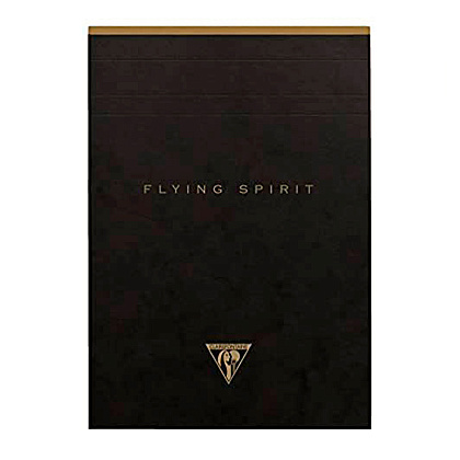 Блокнот "Flying Spirit", А5, 70 листов, линейка, черный