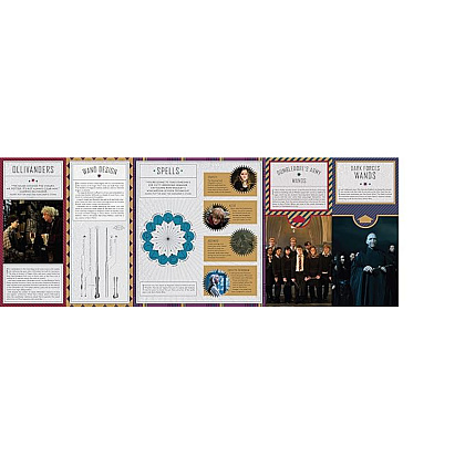 Книга на английском языке "Harry Potter - Wand Magic: Artifacts from the Wizarding World", Monique Peterson - 2