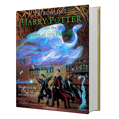 Книга на английском языке "Harry Potter and the Order of the Phoenix", J.K. Rowling, Jim Kay - 2