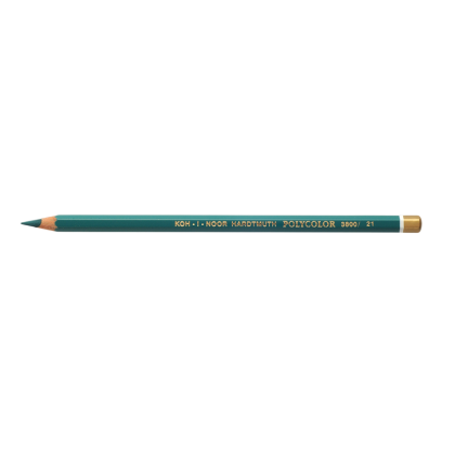 Карандаш цветной Koh-I-Noor "Polycolor 3800", 021 голубовато-зеленый