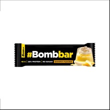 Батончик "BOMBBAR", 40 г, со вкусом банановый пудинг