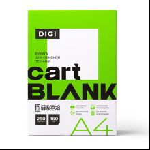 Бумага "Cartblank Digi", A4, 250 листов, 160 г/м2, -30%