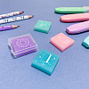 Ластик "HappyGraphix Zefir" в футляре, 1 шт, ассорти - 4