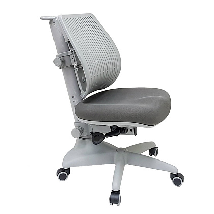 Кресло детское Comf-Pro UR-C3 SPEED ULTRA Chair, пластик, ткань, пластик, корпус серый, с чехлом салатовым, серый