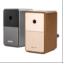 Точилка "Retro Sound Styling", 1 отверстие, механическая, коричневый
