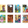 Раскраска по номерам на фрунцузском языке "Coloriages mystères Disney - Love Stories" - 5