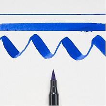 Маркер акварельный "Koi Color Brush", синий