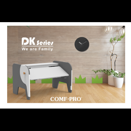 Стол Comf-Pro Elephant Desk UR-3, 1155х700х(340-815) мм, белый, серый - 14