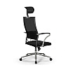 Кресло компьютерное ErgoLife Sit Air-180 B2-290K, ткань, сетка, черный - 2