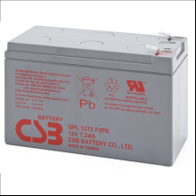 Аккумуляторная батарея CSB GPL 1272 F2 FR, 12 В, 7.2 Ач