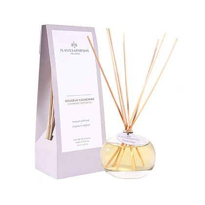 Диффузор ароматический PLANTES&PARFUMS "Cashmere Softness", 100 мл 