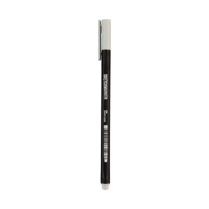 Ручка капиллярная "Sketchmarker Artist fine pen", 0.4 мм, серый простой
