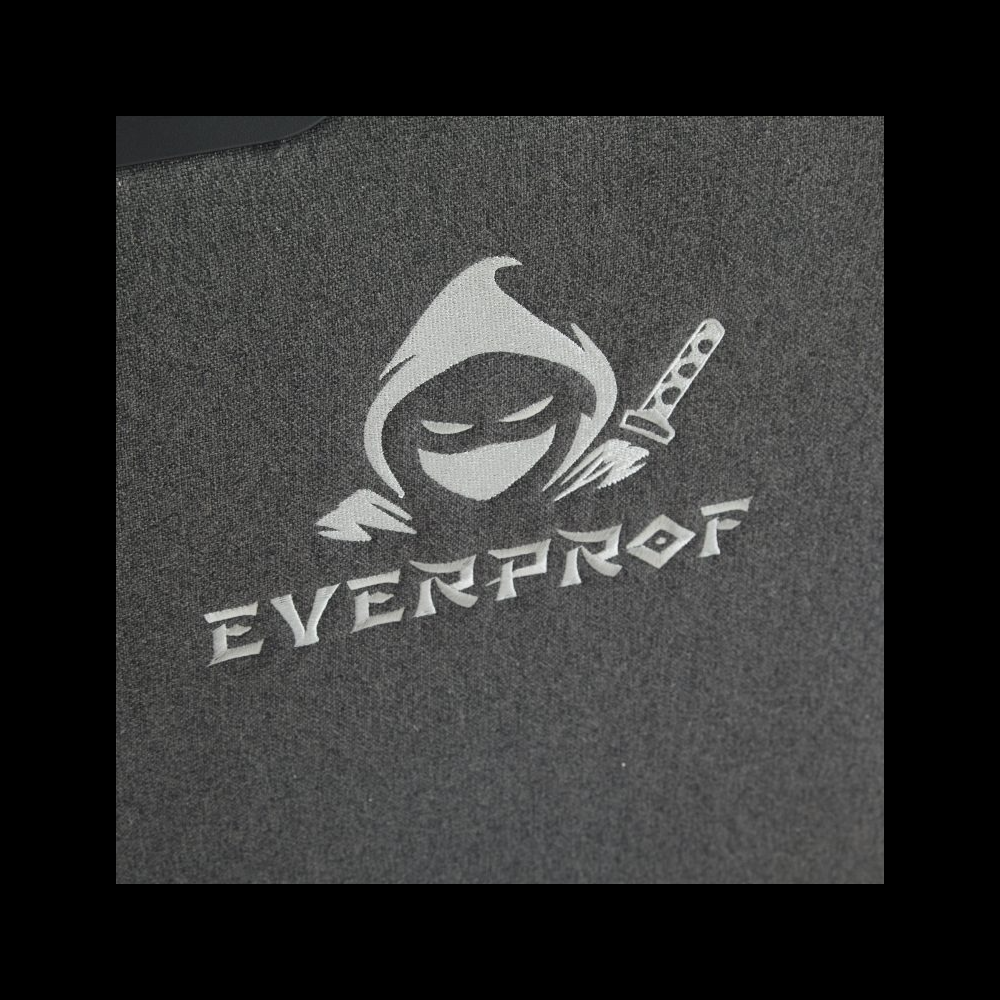 Кресло д/руководителя EVERPROF Ghost ткань, серый, крестов. металл - 2