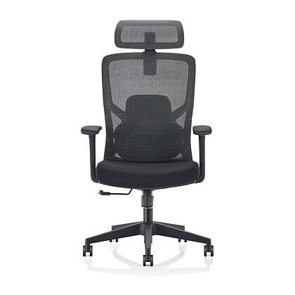 Кресло для руководителя SitZone U-063A сетка, черный - 2