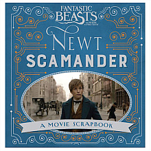 Книга на английском языке "Fantastic Beasts and Where to Find Them. Newt Scamander: A Movie Scrapbook", Illustr.