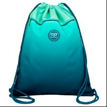 Мешок для обуви Coolpack "Vert Gradient Blue lagoon", 42.5x32.5 см, полиэстер, зеленый, синий