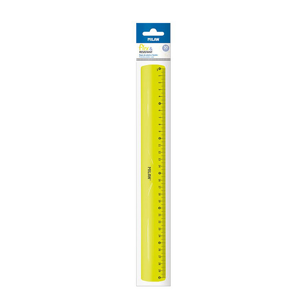Линейка "Flex&Resistant", 30 см, желтый - 3