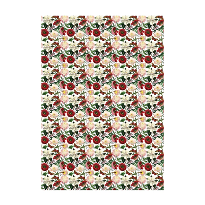 Бумага декоративная в рулоне "Flora. Пионы", 1 x 0,7 м - 3