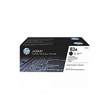 Картридж HP "83A LaserJet Pro", 2x1500 стр, черный