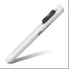 Ластик-карандаш "Clic Eraser", бело-черный 