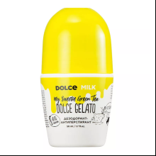 Дезодорант-антиперспирант шариковый DOLCE MILK GELATO "Мой сладкий, зеленый чай", 50 мл