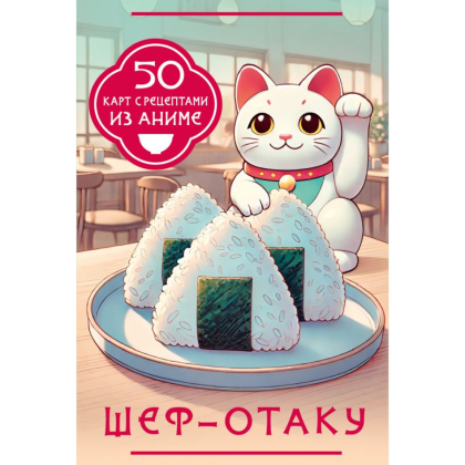 Карты "Шеф-отаку. 50 карт с рецептами из аниме"