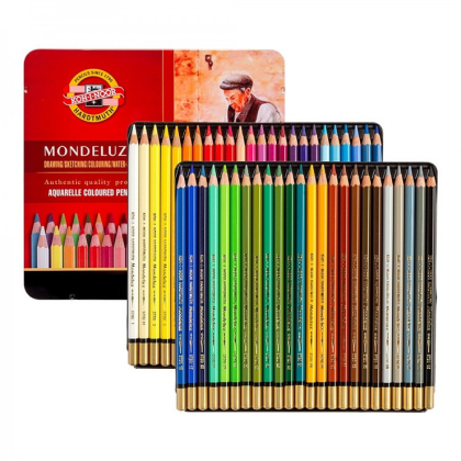 Карандаши акварельные "Mondeluz", 48 цветов - 2