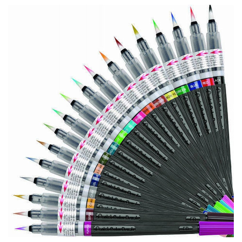 Кисть "Color Brush", желто-оранжевый - 3
