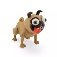 Игрушка 3D "Мопс Персик"
