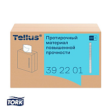 Протирочный материал нетканый Tellus, повышенной прочности, 1 слой, 100 листов, WM5