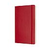 Блокнот "Classic Soft Large", А5, 96 листов, клетка, красный - 2