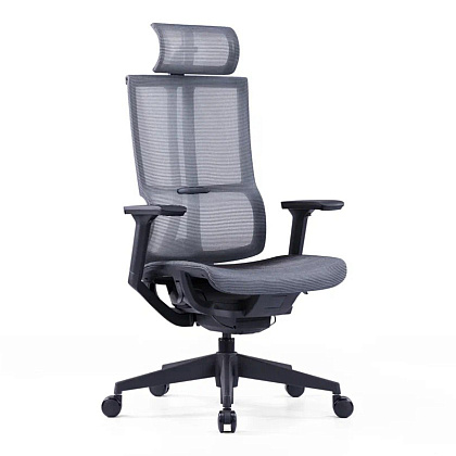Кресло для руководителя SitZone E-303-001A-P1-BK сетка, черный