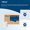 Бумага туалетная Tellus Комфорт TP6, в миди-рулонах, 100 м, 2 слоя - 9