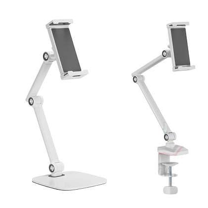 Крепление для планшета (смартфона) Tablet Stand, белый матовый - 6
