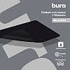 Коврик для мыши "Buro BU-CLOTH", 230x180x3 мм, ткань, черный - 2