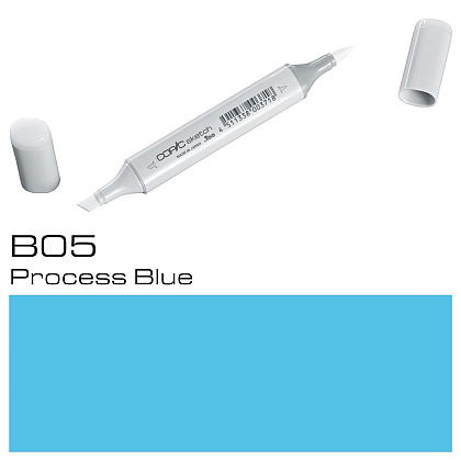 Маркер перманентный "Copic Sketch", B-05 голубой