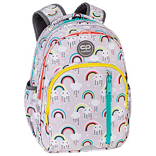 Рюкзак школьный CoolPack "Rainbow time", L, фиолетовый, голубой