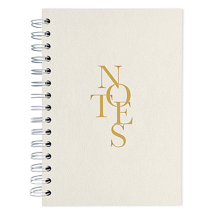 Тетрадь "Notes", А5, 120 листов, клетка, бежевый