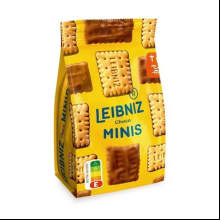 Печенье "Leibniz Minis Choco", 100 гр, покрытое молочным шоколадом