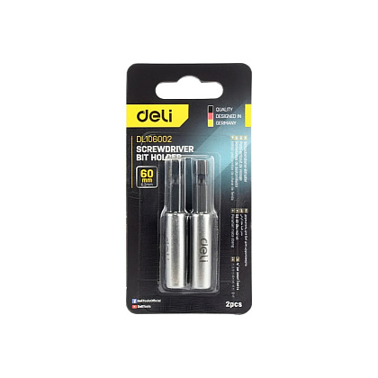 Держатель бит (насадок) Deli YS EDL106002, магнитный, 60мм, 1/4" - 10