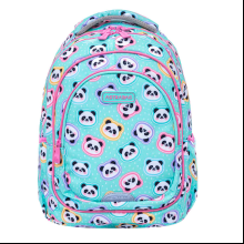 Рюкзак школьный "Minty Pandas", голубой 