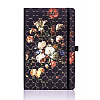 Блокнот "Vintage Tulip", А5, 96 листов, линейка, черный - 2