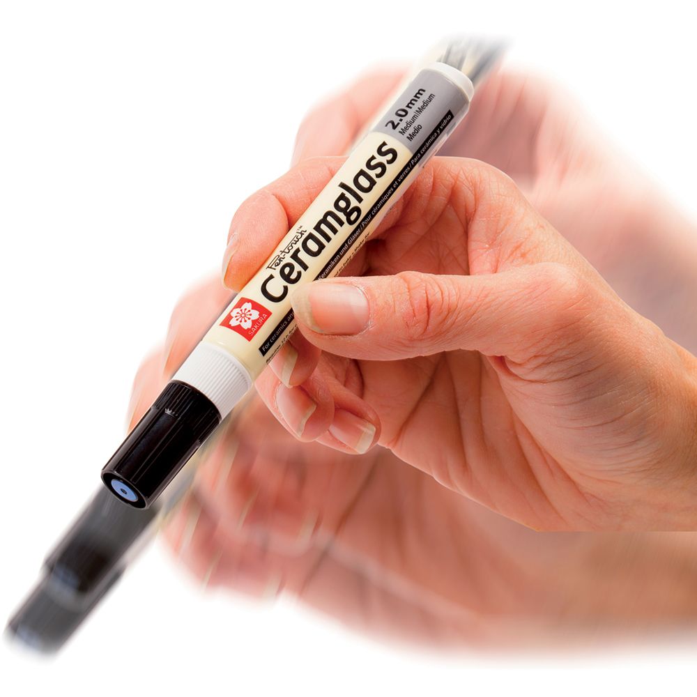 Маркер для стекла и керамики "Pen-Touch CeramGlass" Fine, 1 мм, оранжевый - 5
