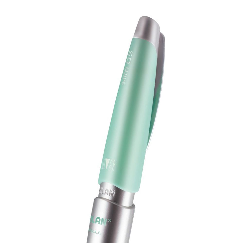 Карандаш автоматический "Capsule Slim Silver", 0.5 мм, с ластиком - 2
