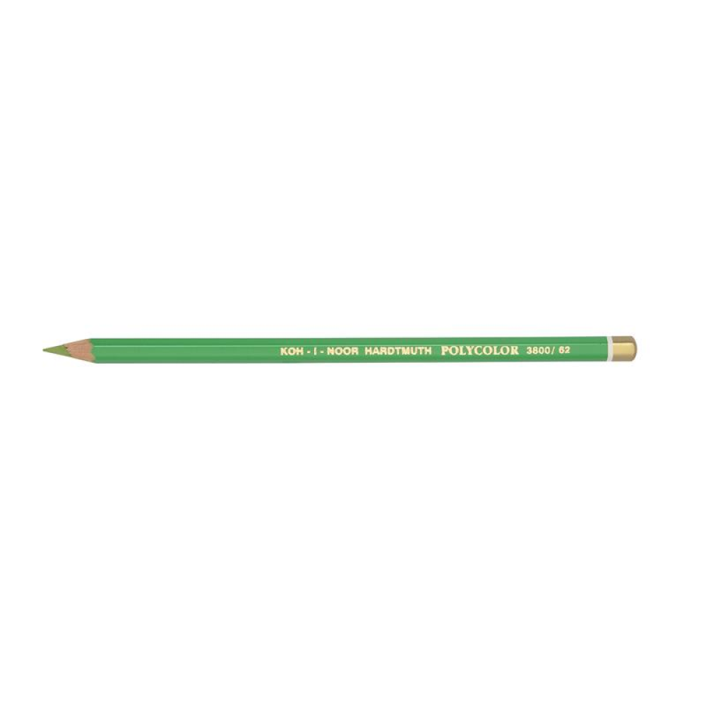 Карандаш цветной Koh-I-Noor "Polycolor 3800", 062 яблочный зеленый