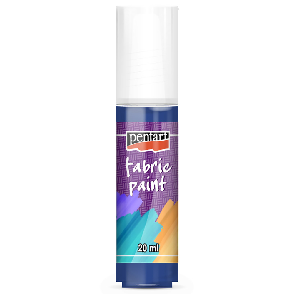Краски для текстиля "Pentart Fabric paint", 20 мл, синий