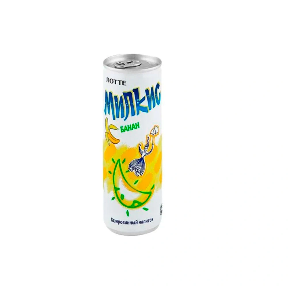 Напиток "Milkis", вкус банана, 0.25 л
