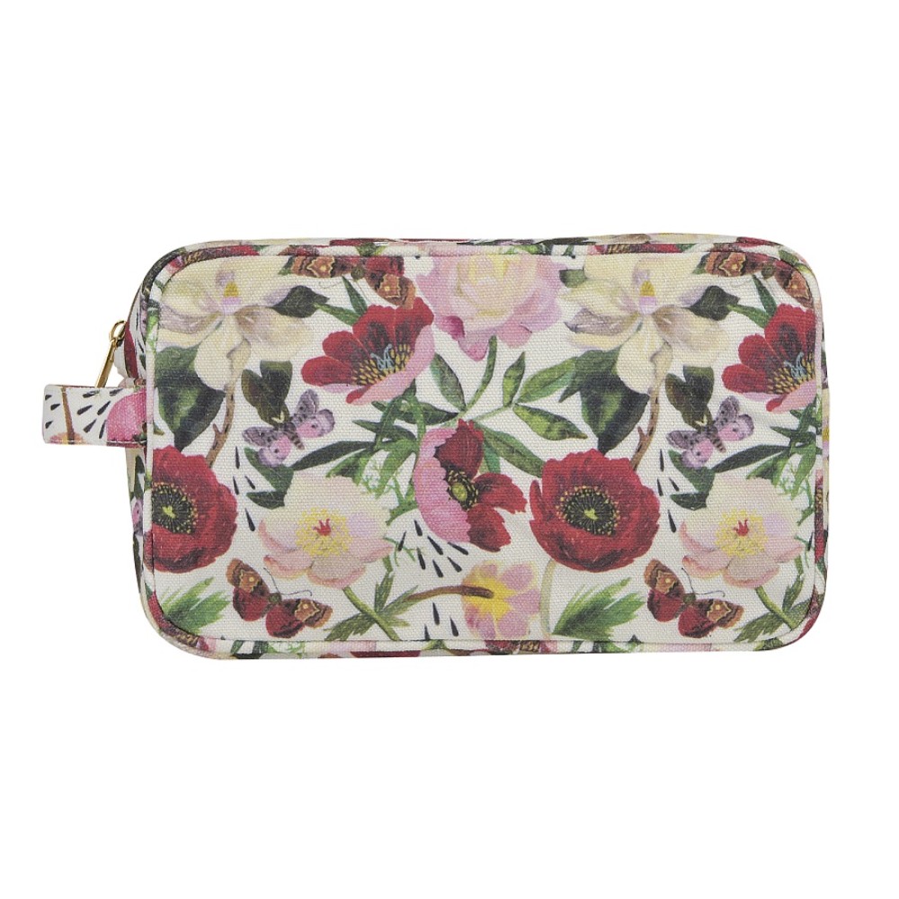 Косметичка "Flora. Пионы", 23х14х10 см - 2