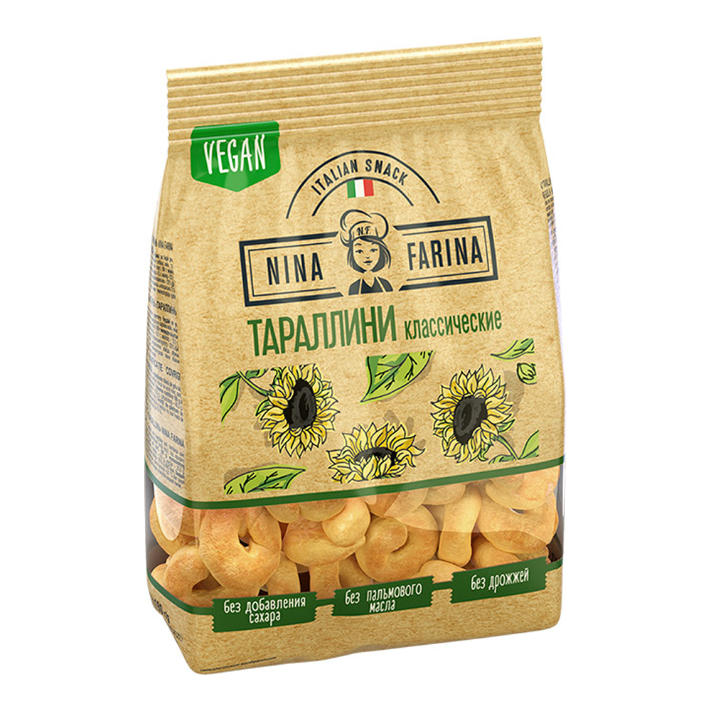 Тараллини "Nina Farina", 180 гр, классические