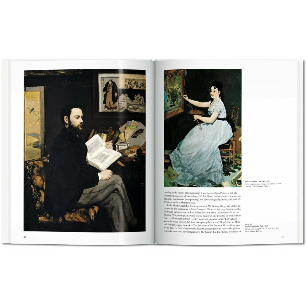 Книга на английском языке "Basic Art. Manet"  - 4